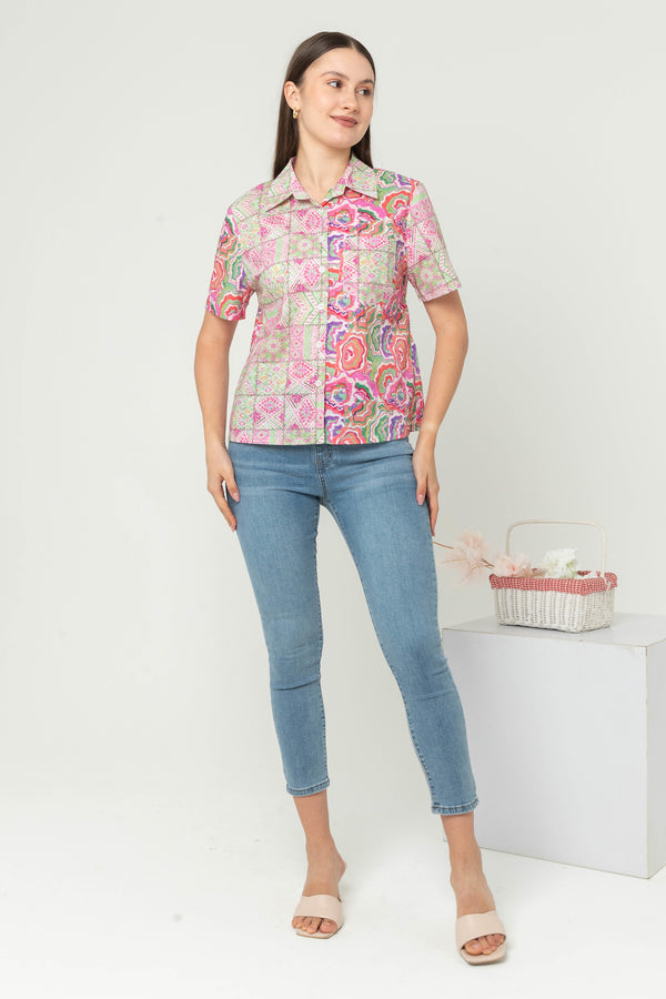 SISTER'S - Cotton Shirt (Katun) S7535 JS