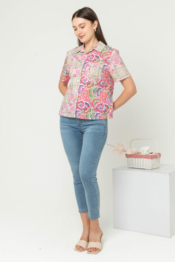SISTER'S - Cotton Shirt (Katun) S7535 JS
