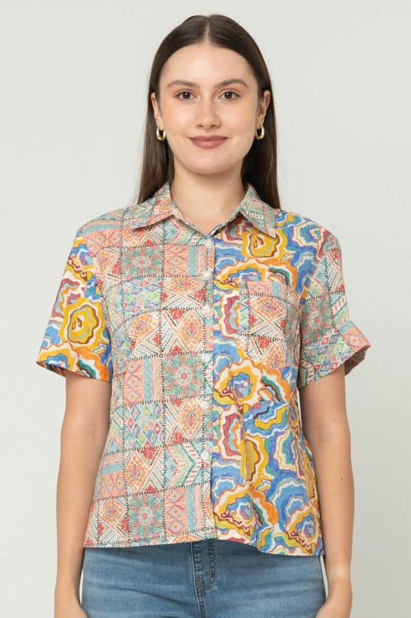 SISTER'S - Cotton Shirt (Katun) S7535 JS