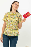 SISTER'S - Cotton Shirt Cheongsam (Katun) S3731 (JSZ)