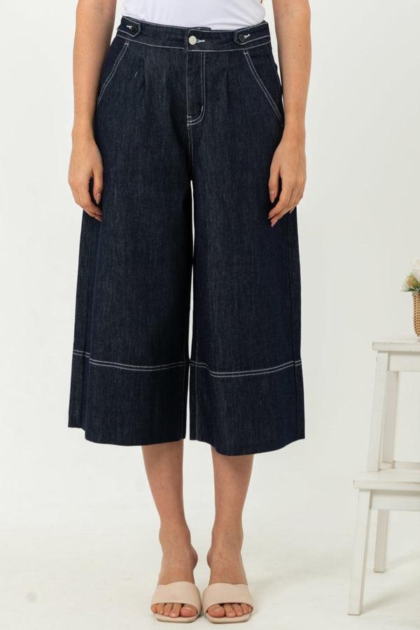 2023 - Culottes Jeans (Celana Jeans Kulot) S376 JS