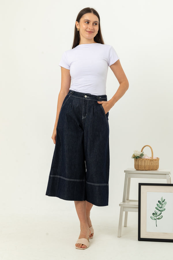 2023 - Culottes Jeans (Celana Jeans Kulot) S376 JS