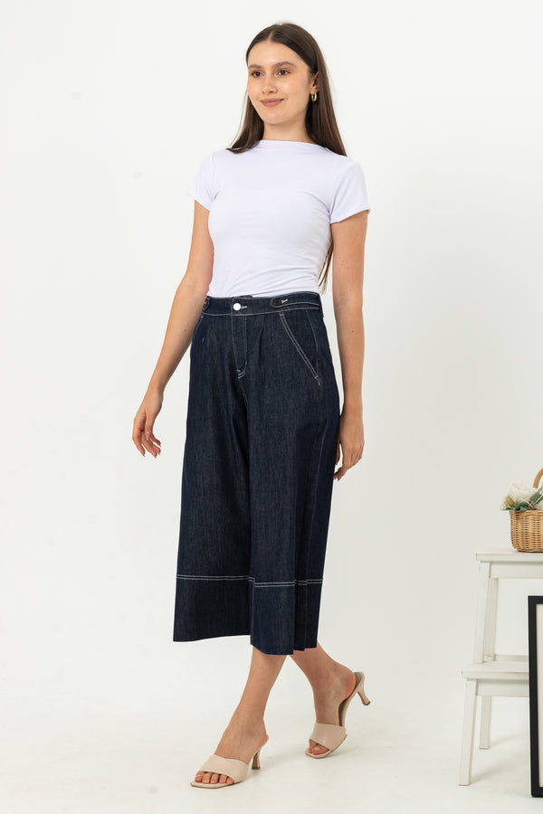 2023 - Culottes Jeans (Celana Jeans Kulot) S376 JS