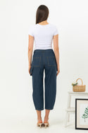 2023 - Striped Culottes Jeans (Celana Jeans Kulot Salur) S374 JS