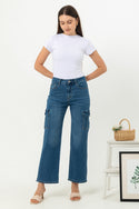2023 - Cargo Jeans Culottes (Celana Jeans Kulot Kargo) S368 JS