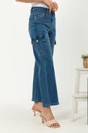 2023 - Cargo Jeans Culottes (Celana Jeans Kulot Kargo) S368 JS