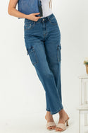 2023 - Cargo Jeans Culottes (Celana Jeans Kulot Kargo) S368 JS
