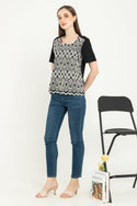SISTER'S  - Brocode with Cotton Combed Top  (Brukat Kaos ) Y9431 ZE