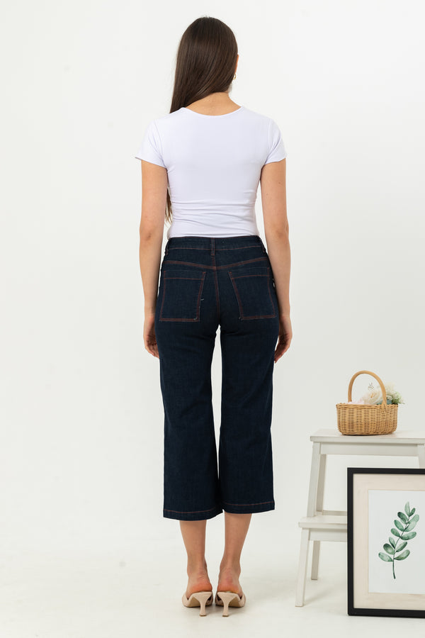 2023 - Culottes Jeans (Celana Jeans Kulot 7/8) S362 JS