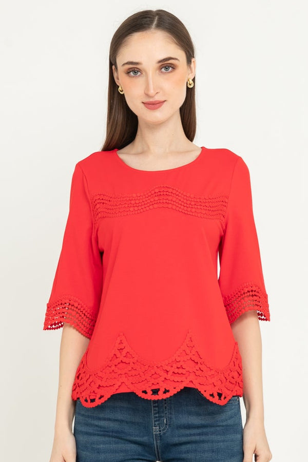 SISTER'S  - Brocode with Cotton Combed Top  (Brukat Kaos ) Y9427 ZE