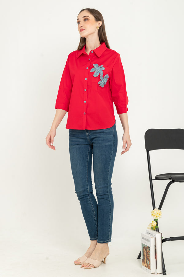 ELLAMOSS - Cotton Shirt (Katun) 7526 ZE
