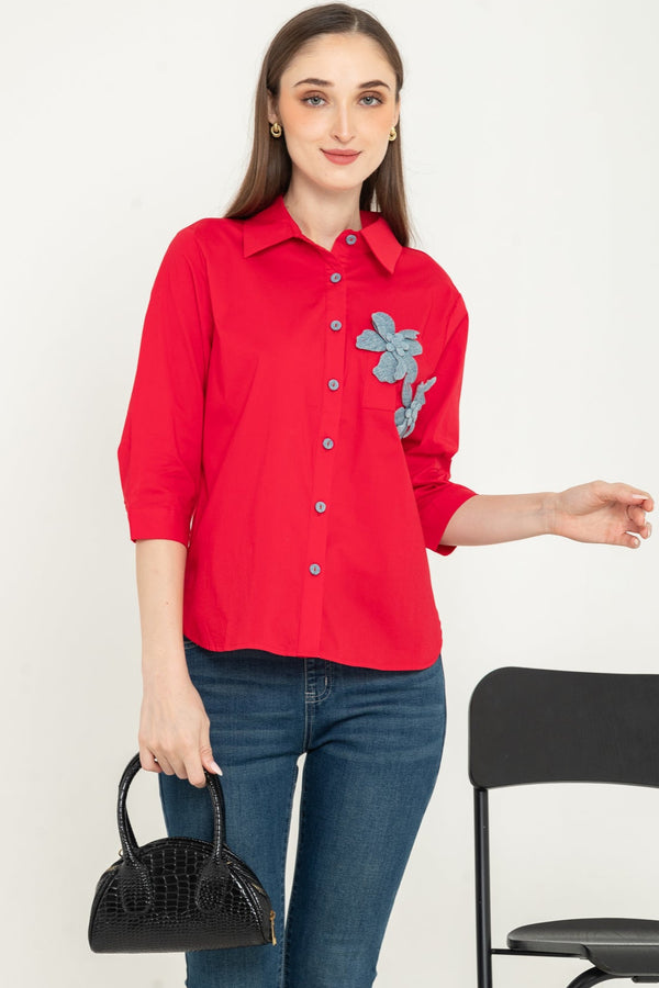 ELLAMOSS - Cotton Shirt (Katun) 7526 ZE