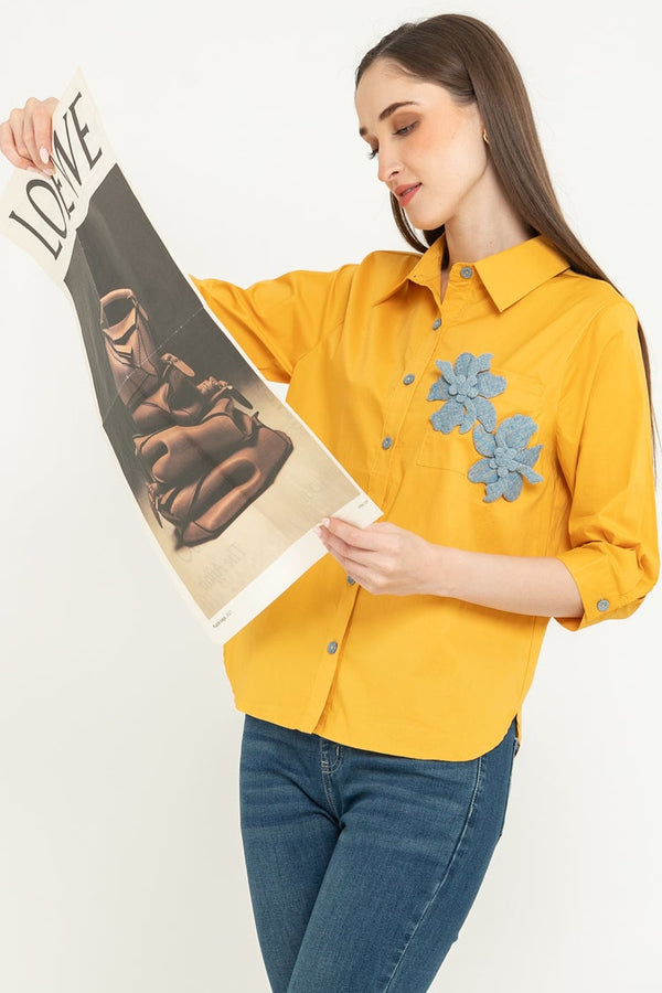ELLAMOSS - Cotton Shirt (Katun) 7526 ZE
