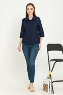 SISTER'S - Cotton Linen Shirt (Katun Linen) Y8596 ZE