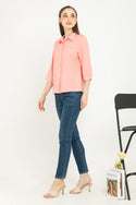 SISTER'S - Cotton Linen Shirt (Katun Linen) Y8596 ZE