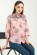 SISTER'S - Cotton Linen Shirt (Katun Linen) Y8589 ZE