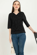 SISTER'S  - Brocode with Cotton Combed Top  (Brukat Kaos ) Y9414 ZE