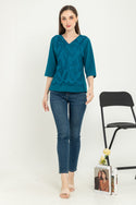 SISTER'S  - Brocode with Cotton Combed Top  (Brukat Kaos ) Y9414 ZE