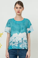 SISTER'S - Cotton Linen Top (Katun Linen) N569 ZE