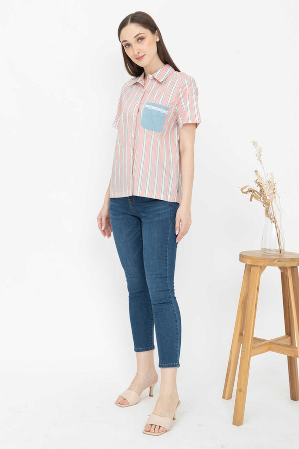 SISTER'S - Cotton Shirt (Katun) S7493 JS
