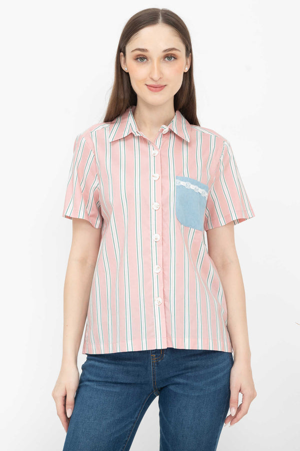 SISTER'S - Cotton Shirt (Katun) S7493 JS