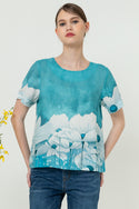 SISTER'S - Cotton Linen Top (Katun Linen) N569 ZE