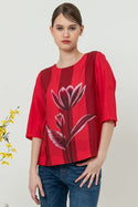 SISTER'S - Cotton Linen Top (Katun Linen) N552 ZE