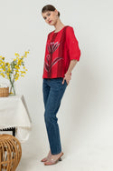 SISTER'S - Cotton Linen Top (Katun Linen) N552 ZE