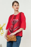 SISTER'S - Cotton Linen Top (Katun Linen) N552 ZE