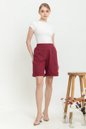 SISTER'S - Cotton Linen Culottes Pants (Celana Kulot Linen) N522 ZE