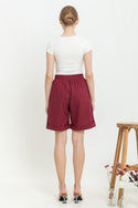 SISTER'S - Cotton Linen Culottes Pants (Celana Kulot Linen) N522 ZE