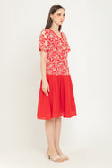 N2 - Brocade With Chiffon Combed Dress (Brukat Kombi Sifon) 29705