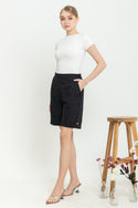 SISTER'S - Cotton Linen Culottes Pants (Celana Kulot Linen) N522 ZE