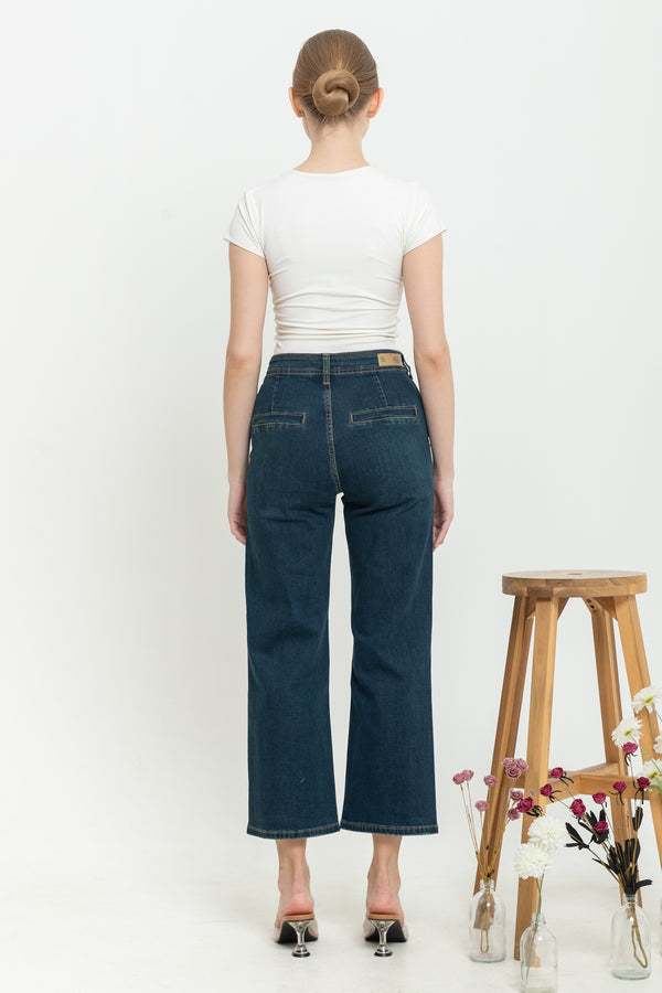 2023 - Cargo Jeans Culottes (Celana Jeans Kulot Kargo) S358 JS