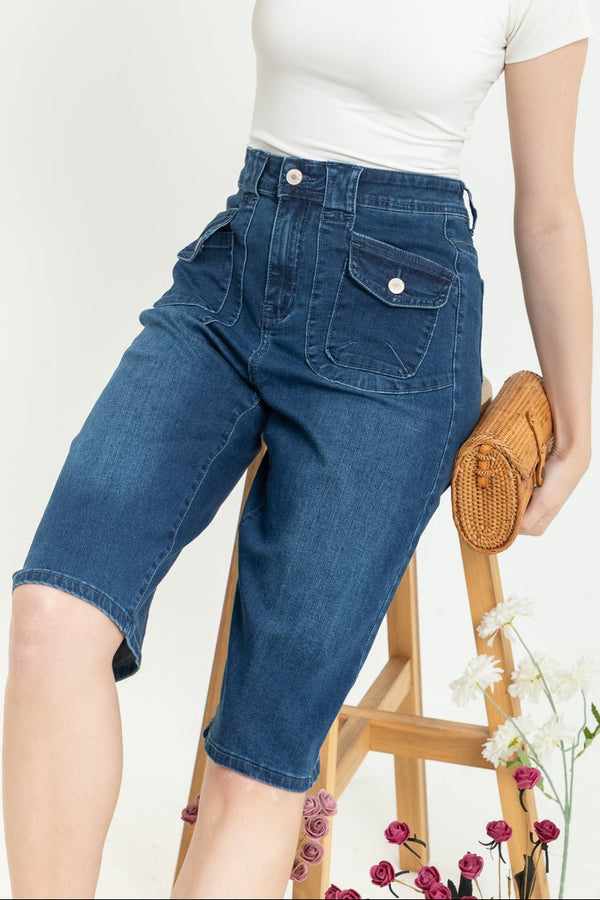 2023 - Kulot Jeans (Celana Jeans Kulot) S378-1 JS