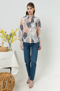 SISTER'S - Cotton Linen Shirt (Katun Linen) N578 ZE