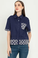 N2 - Cotton Linen Shirt (Katun Linen) 7475