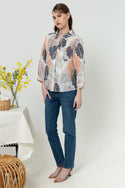 SISTER'S - Cotton Linen Shirt (Katun Linen) N578 ZE
