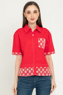 N2 - Cotton Linen Shirt (Katun Linen) 7475