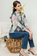 SISTER'S - Cotton Linen Shirt (Katun Linen) N578 ZE