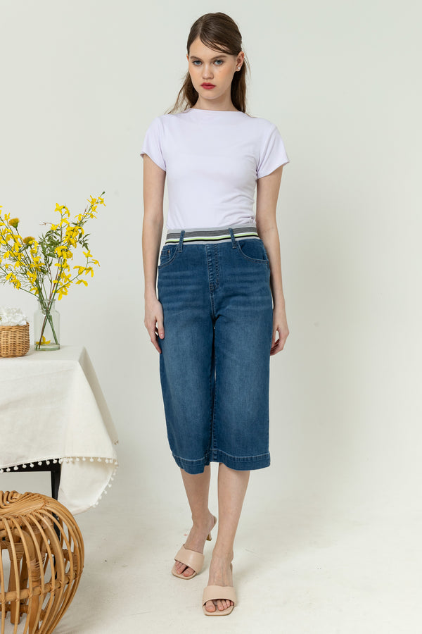 2023 - Culottes Jeans (Celana Jeans Kulot 7/8) S416 JS
