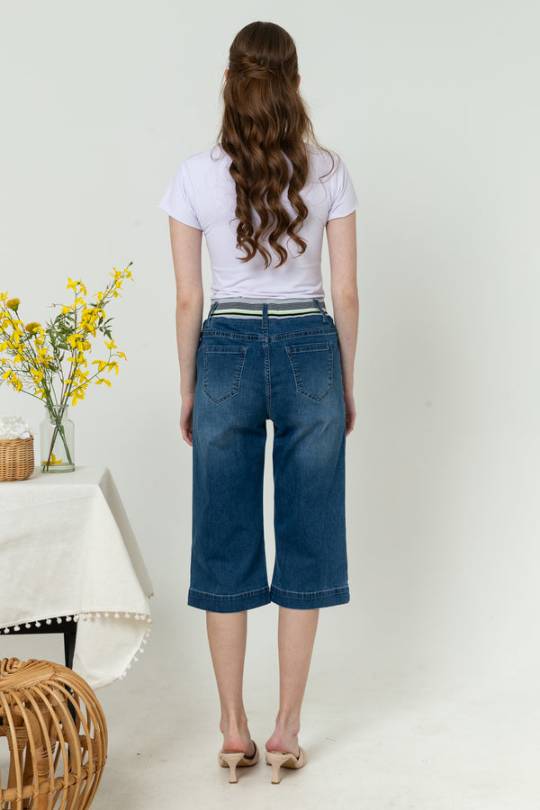 2023 - Culottes Jeans (Celana Jeans Kulot 7/8) S416 JS