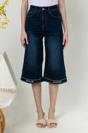 2023 - Culottes Jeans (Celana Jeans Kulot 7/8) S417 JS