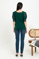 SISTER'S  - Brocode with Cotton Combed Top  (Brukat Kombi Kaos ) S3742  JS