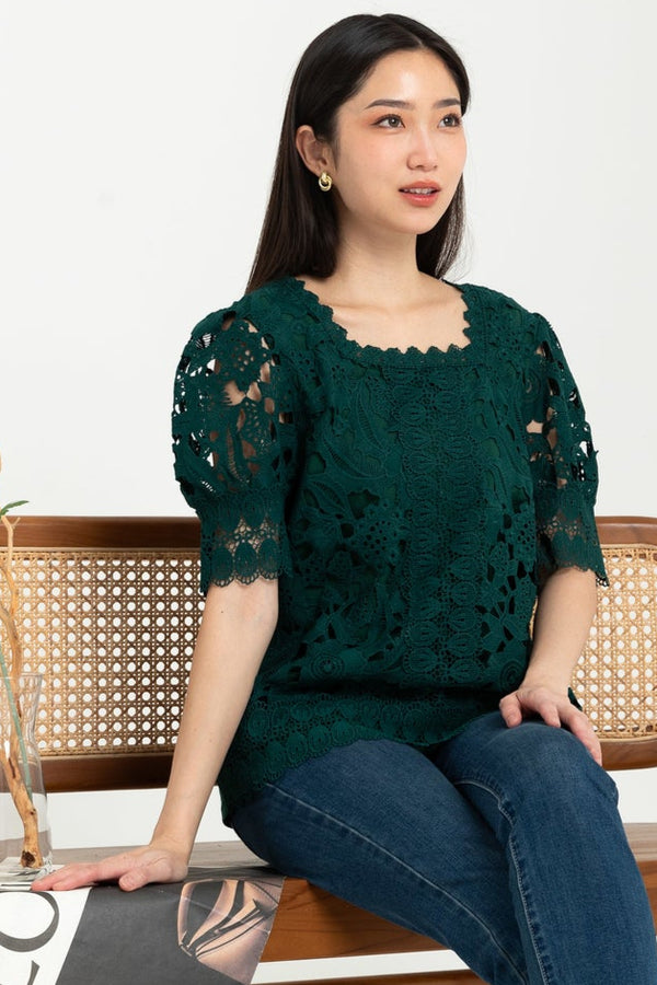 SISTER'S  - Brocode with Cotton Combed Top  (Brukat Kombi Kaos ) S3742  JS