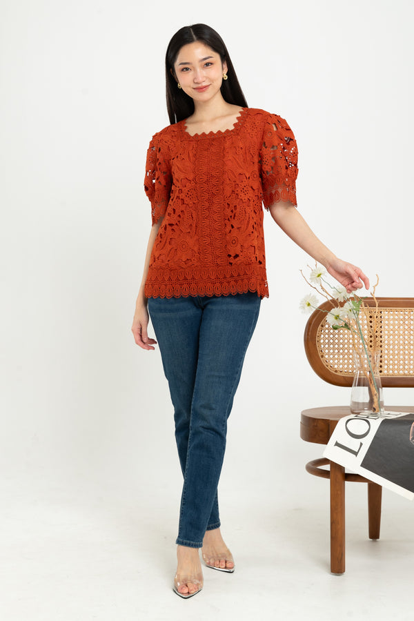SISTER'S  - Brocode with Cotton Combed Top  (Brukat Kombi Kaos ) S3742  JS