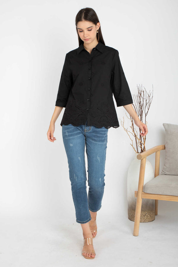 SISTER'S - Cotton Shirt (Katun) C9136 CAP