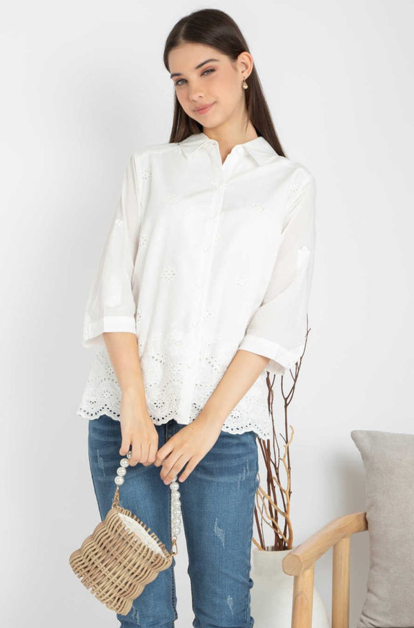 SISTER'S - Cotton Shirt (Katun) C9136 CAP