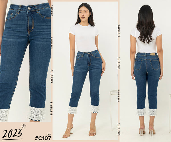 2023 - Jeans 7/8 (Celana Jeans) C107 CAP