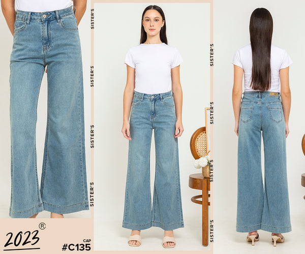 2023 - Culottes Jeans (Celana Jeans Kulot) C135 CAP